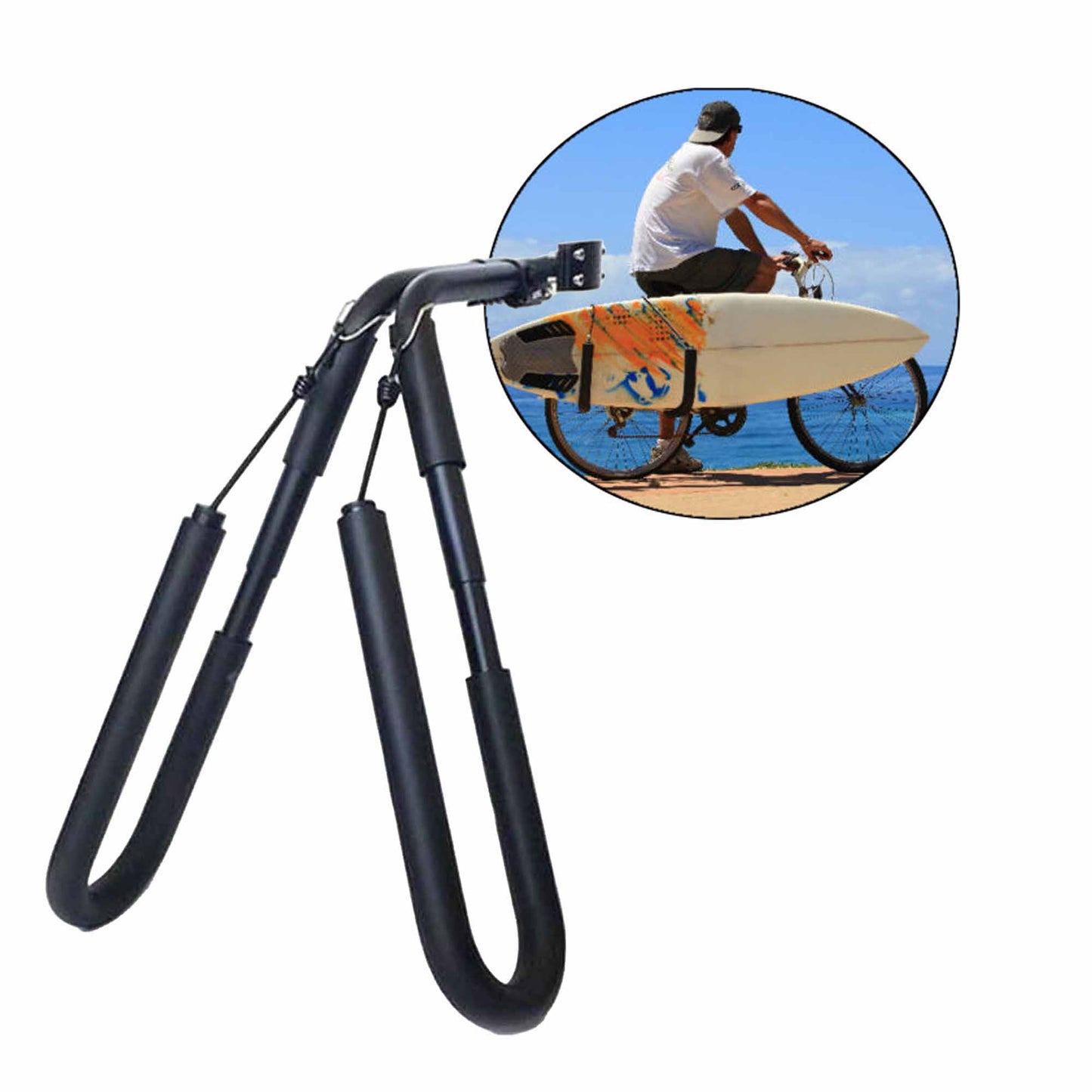 Bicycle Surfboard Carrier Rack Holder - 20kg