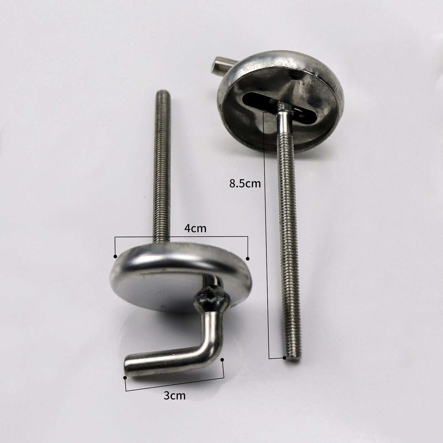 Toilet Seat Fix Fittings for Back to Wall Hinges 2pcs