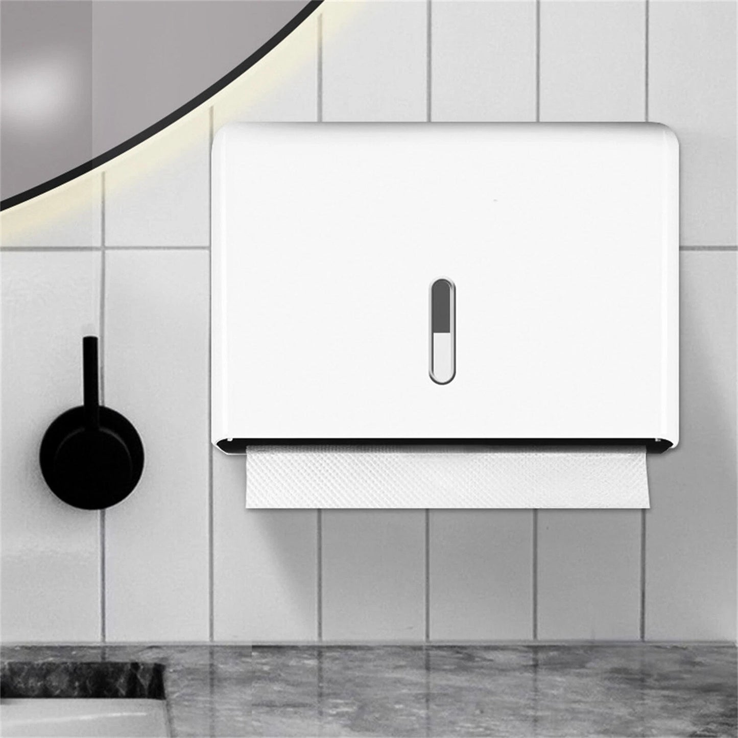 Durable Wall Mounted Paper Towel Rack for Kitchen and Bathroom