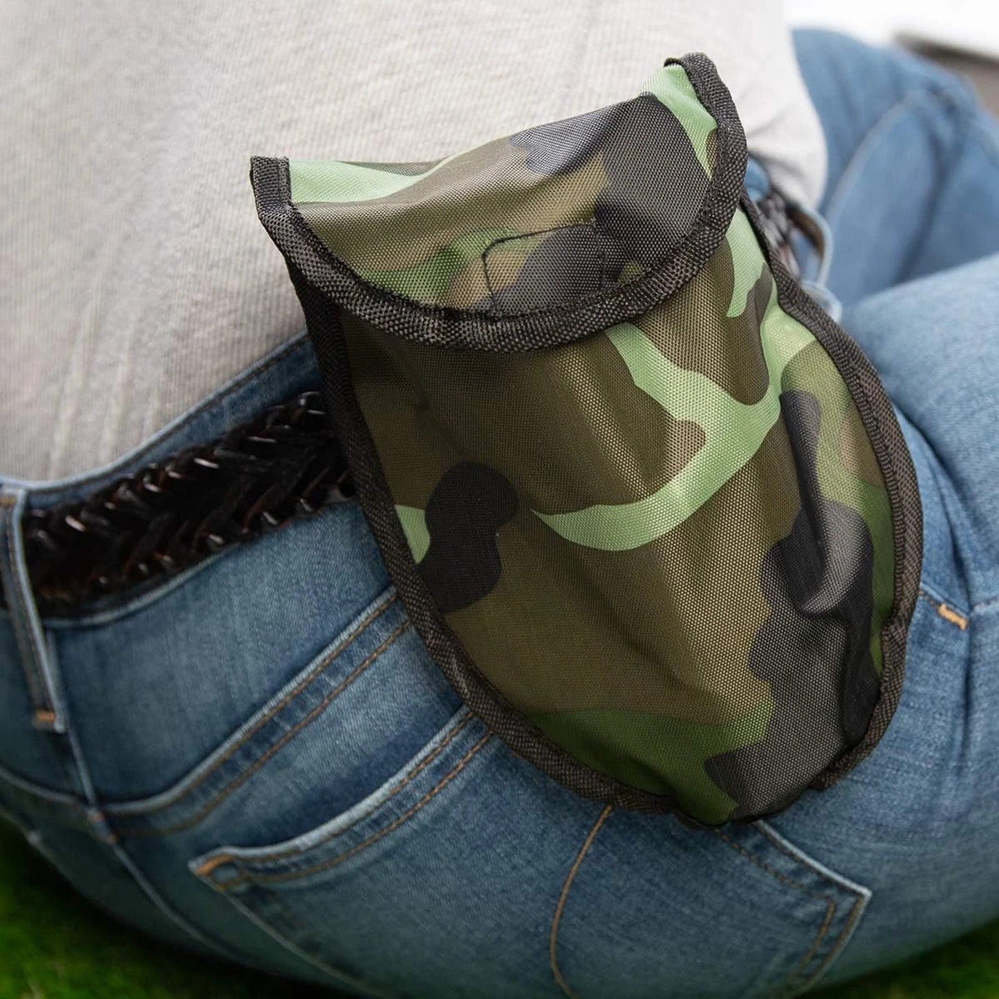 Folding Military Style Shovel Survival Spade Emergency Garden Camping Outdoor