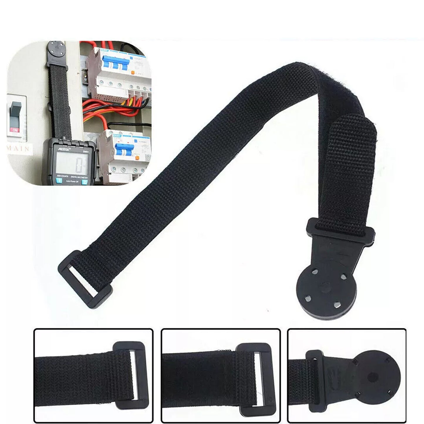 Multimeter Hanging Strap with Strong Magnet for FLUKE TESTO