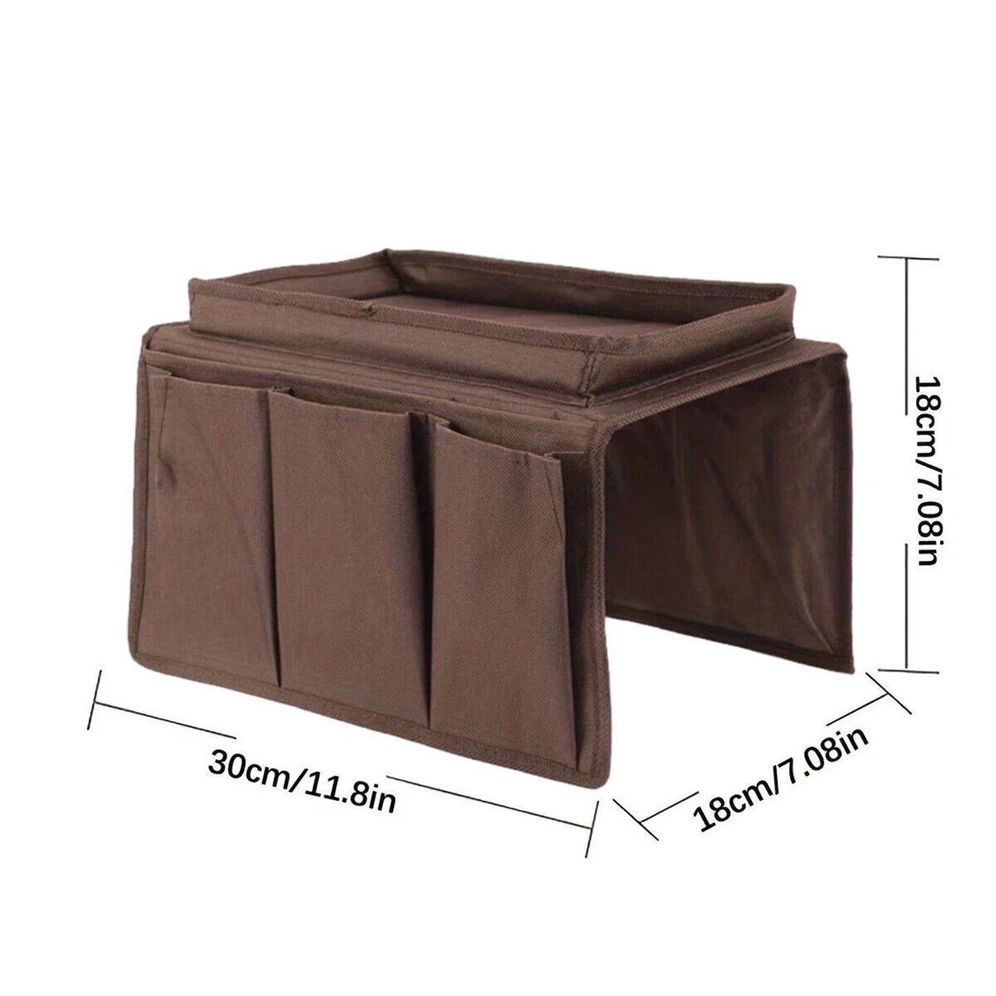Sofa Hanging Storage Bag Multi Pocket Organizer Remote Control Holder for Home