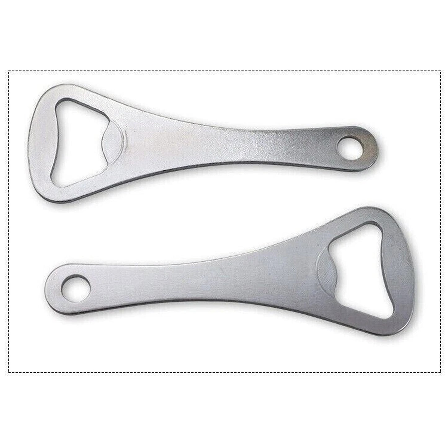Stainless Steel Beer Speed Bottle Opener Flat Bar 4x