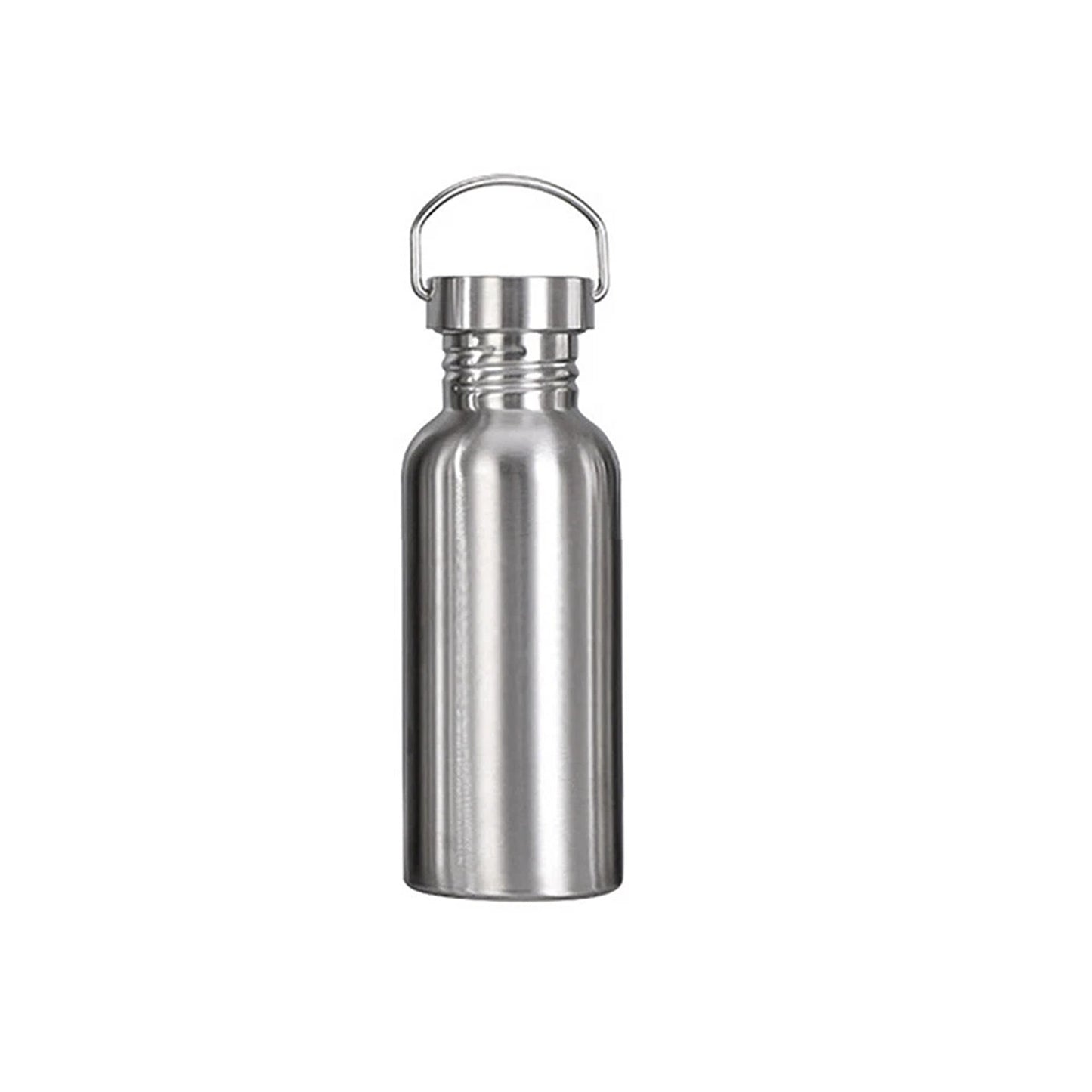 500ml Stainless Steel Motivational Water Bottle Sports Drink Flask