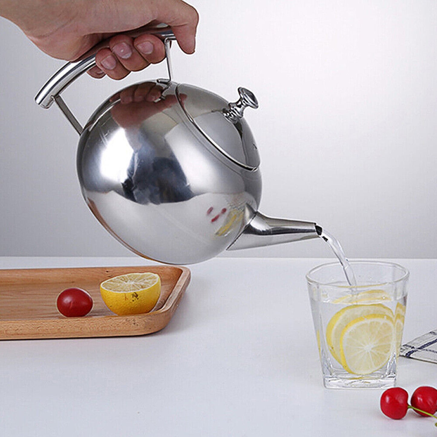 2L Tea Kettle With Infuser Stainless Steel