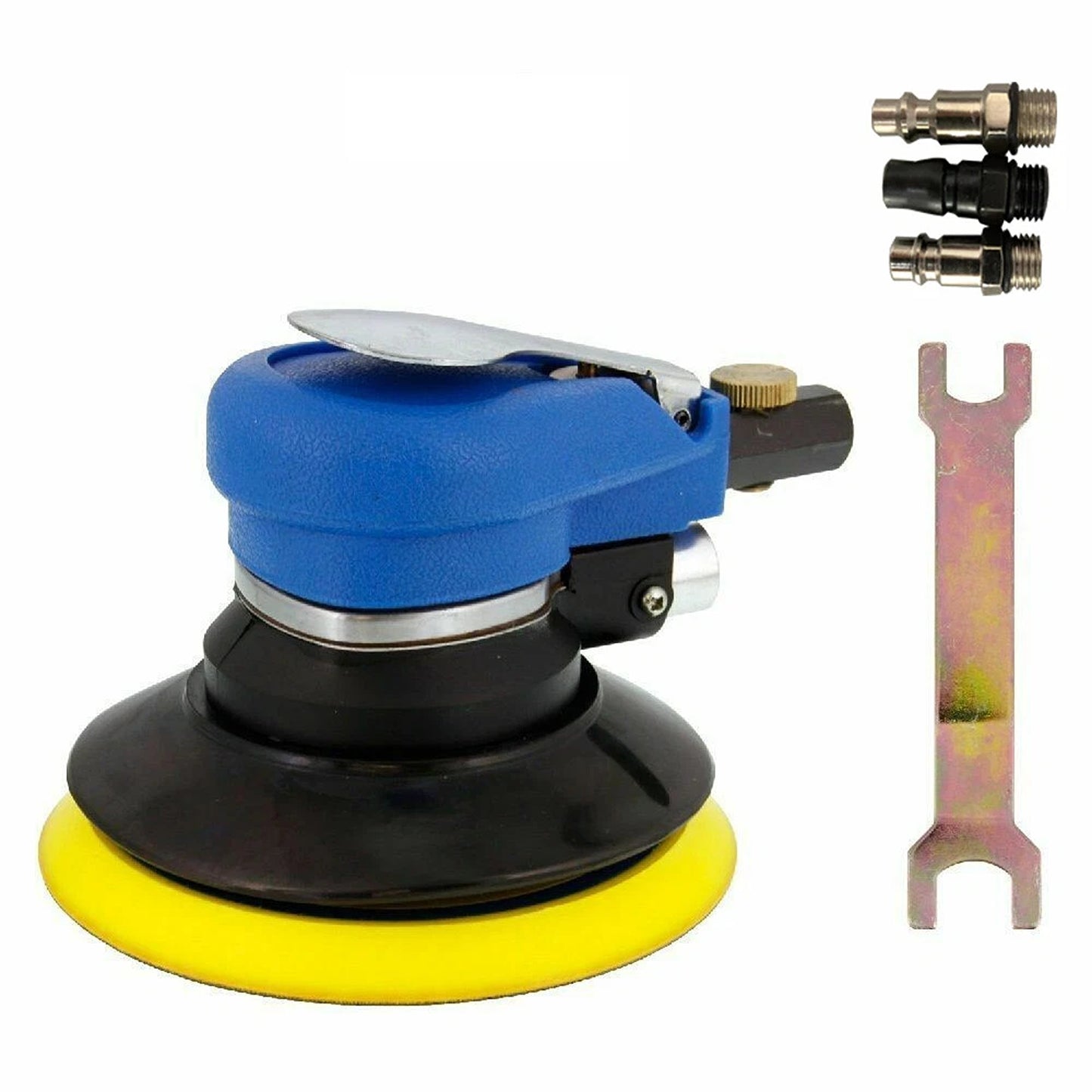 5 Inch 125mm Air Orbital Palm Sander Dual Action Pneumatic Tool