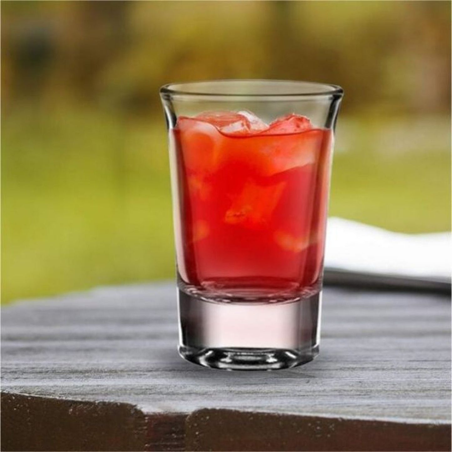 Whiskey Liquor Shot Glass Set Heavy Base Tumblers 12x