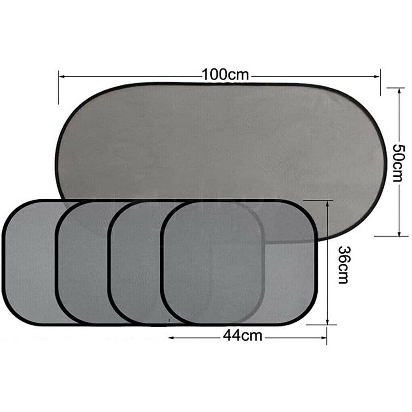 Front Rear Window Screen Mesh Sunshade For Car UV Protection