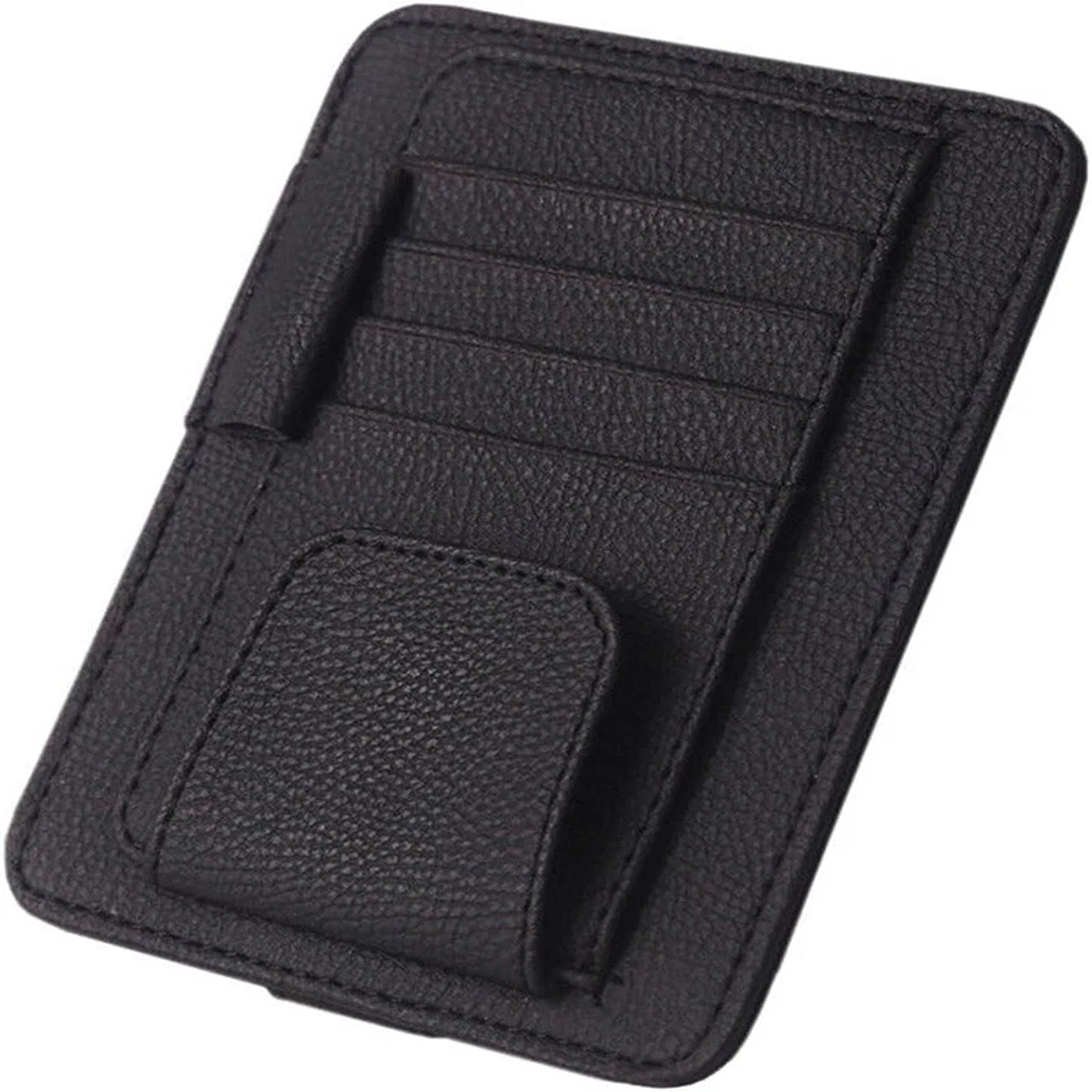 Car Sun Visor Organizer with Sunglasses and Card Holder