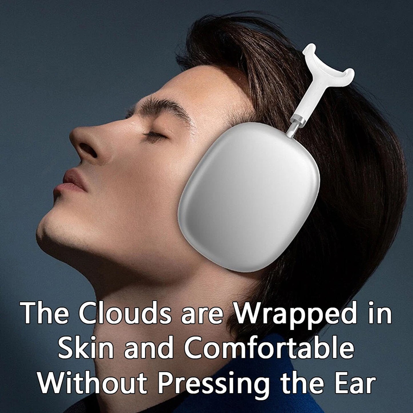 Green Wireless Bluetooth Noise Cancelling Over Ear Headphones