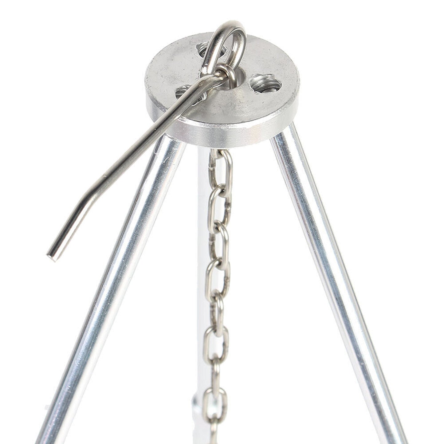 Cast Iron Campfire Cooking Tripod Outdoor Camping Pot Grill