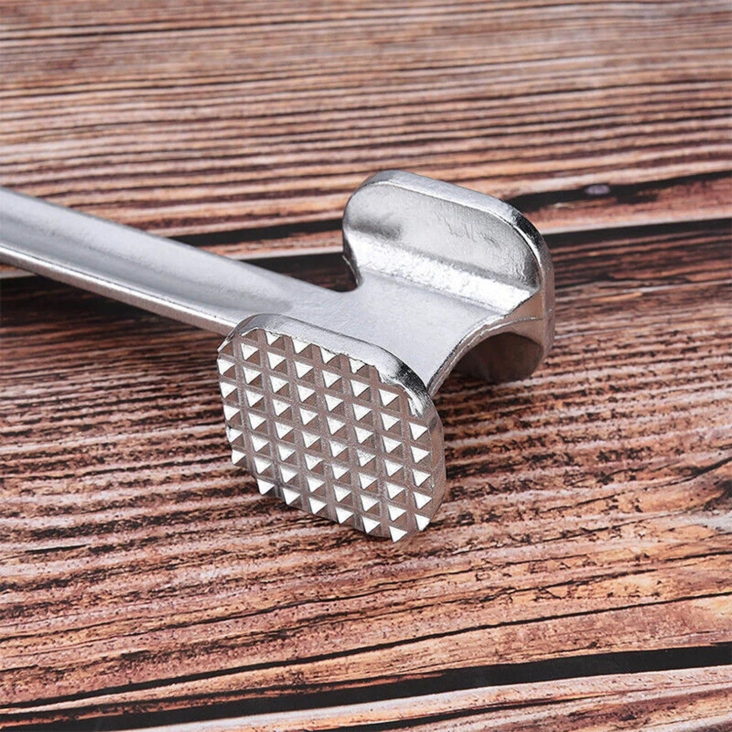 Aluminum Meat Tenderizer Hammer for Steak Chicken and Beef