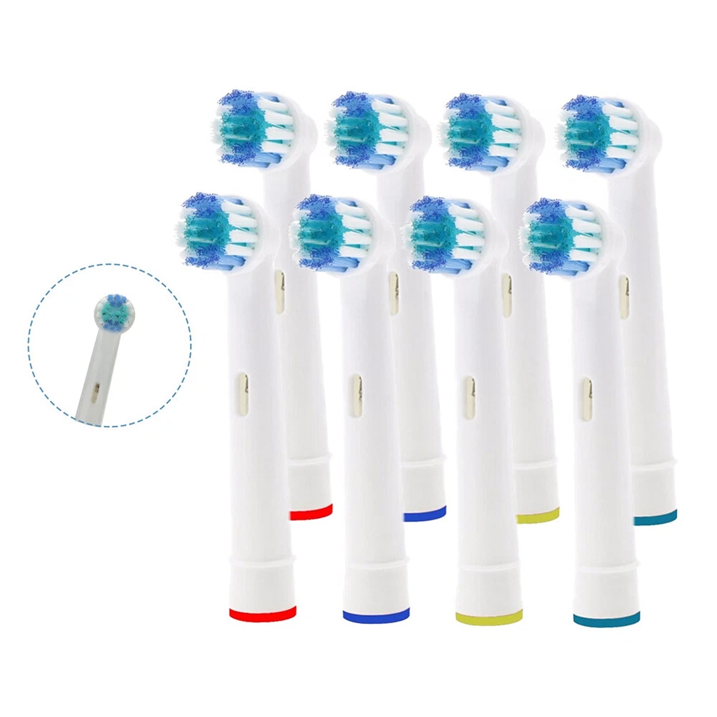 20pcs Replacement Toothbrush Heads Compatible with Oral B Electric Toothbrushes