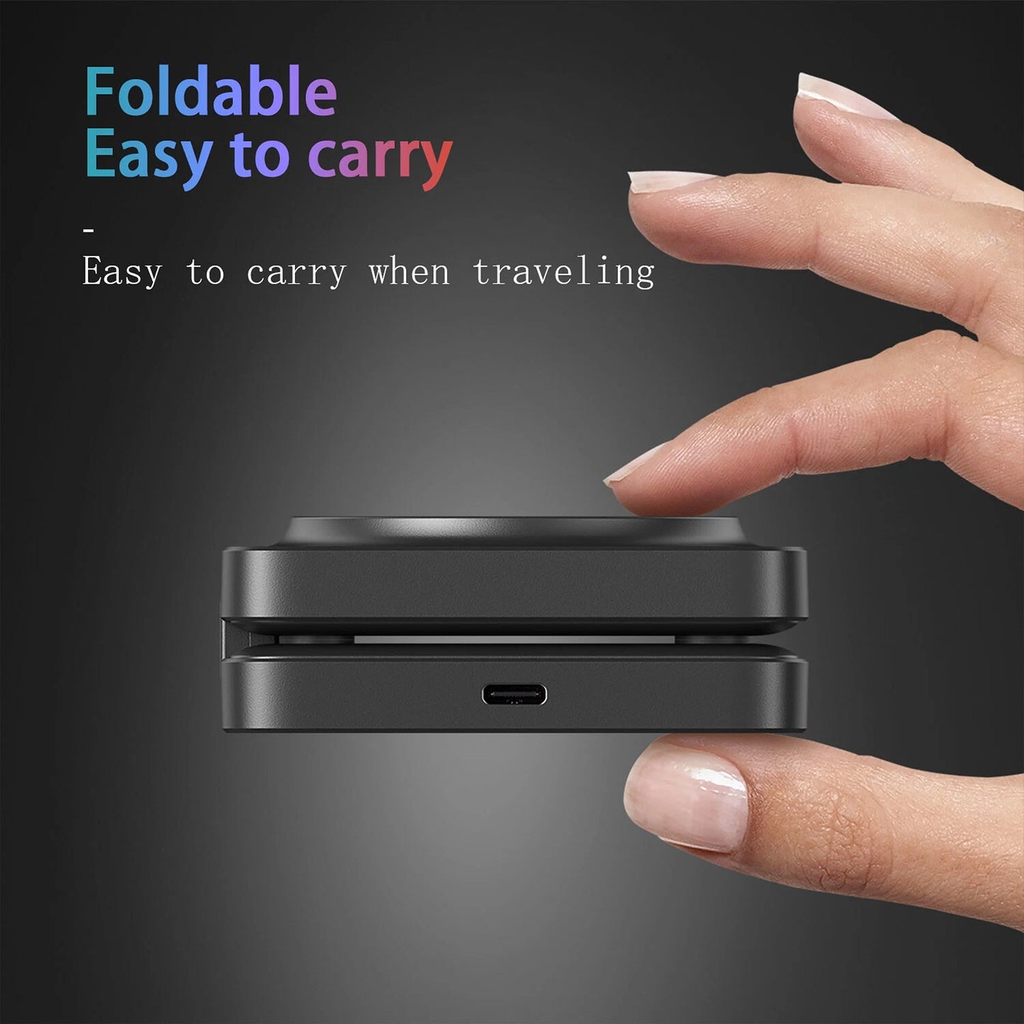 3 in 1 Wireless Charger Fast Charging Station for Apple Watch and iPhone 16 15 14 13 12