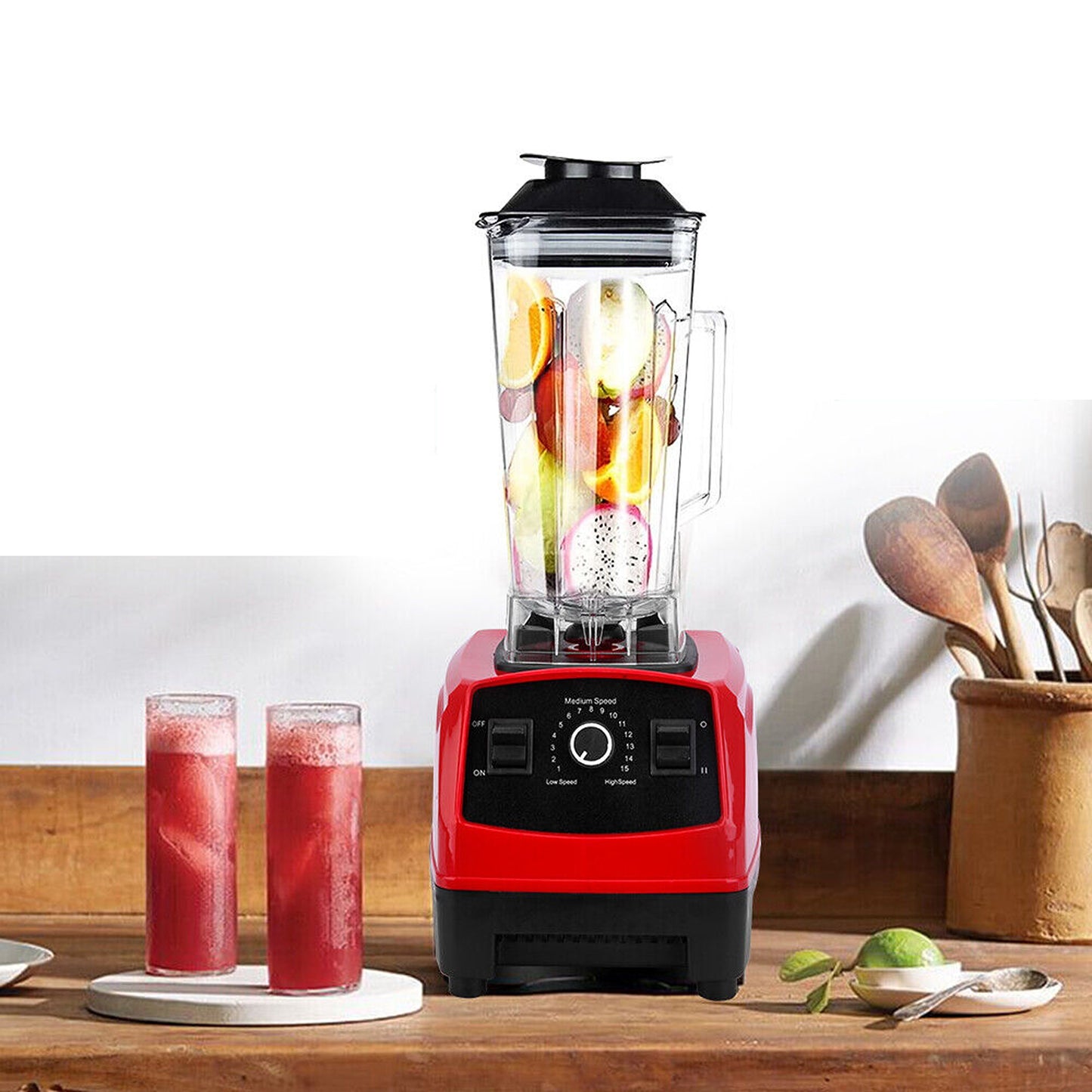 2L Commercial Smoothie Blender Mixer Juicer