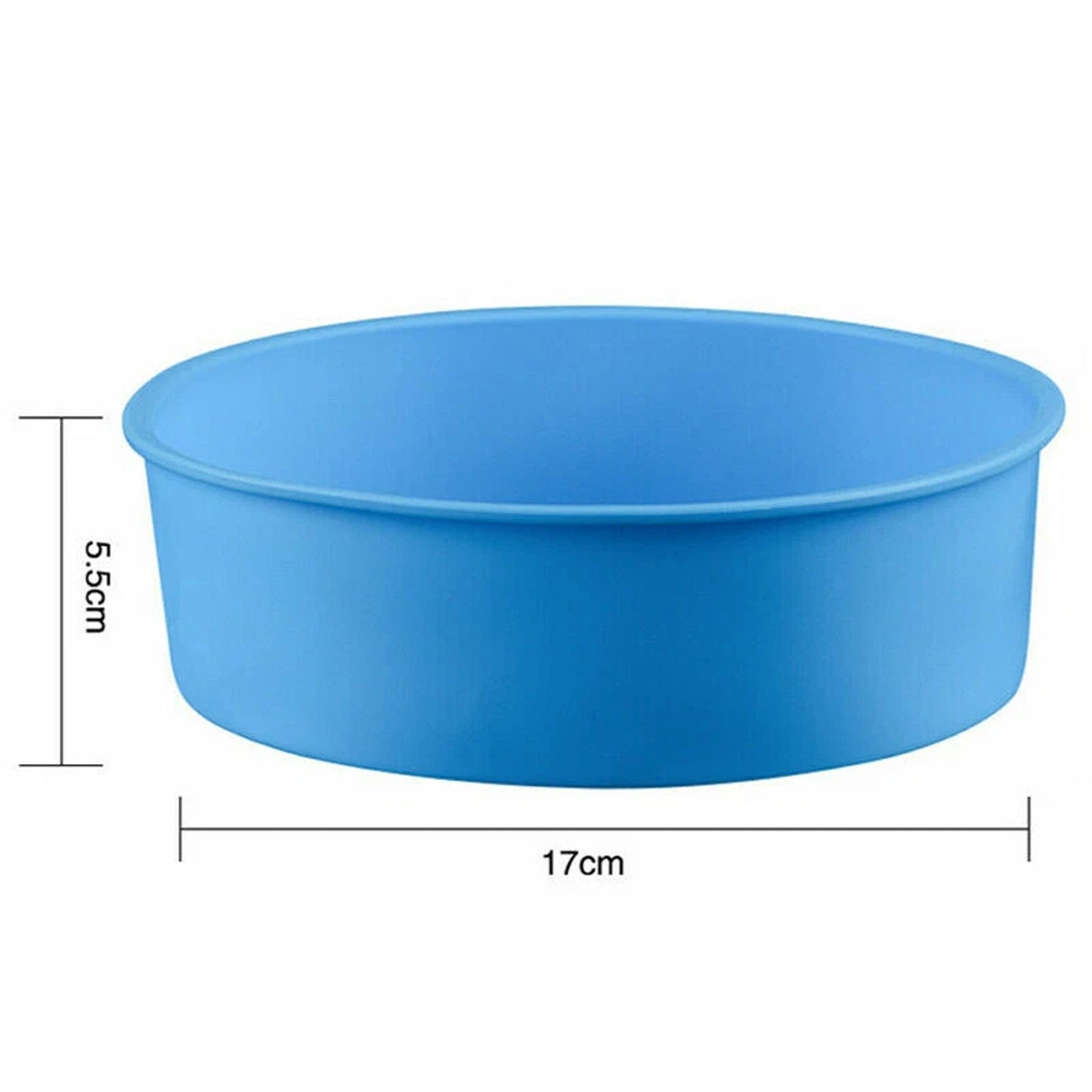 6 Inch Silicone Baking Mold for Cakes and Bread