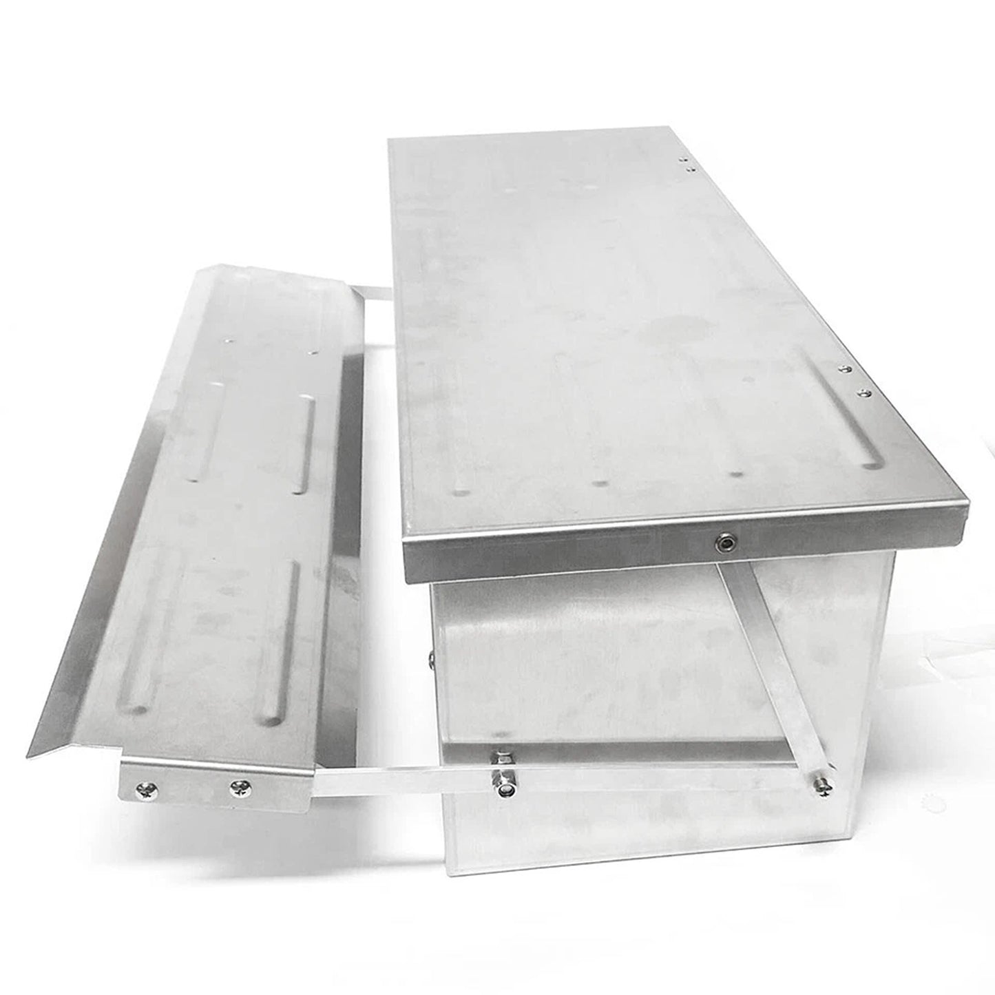 8.2L Automatic Treadle Chicken Feeder Galvanized Steel