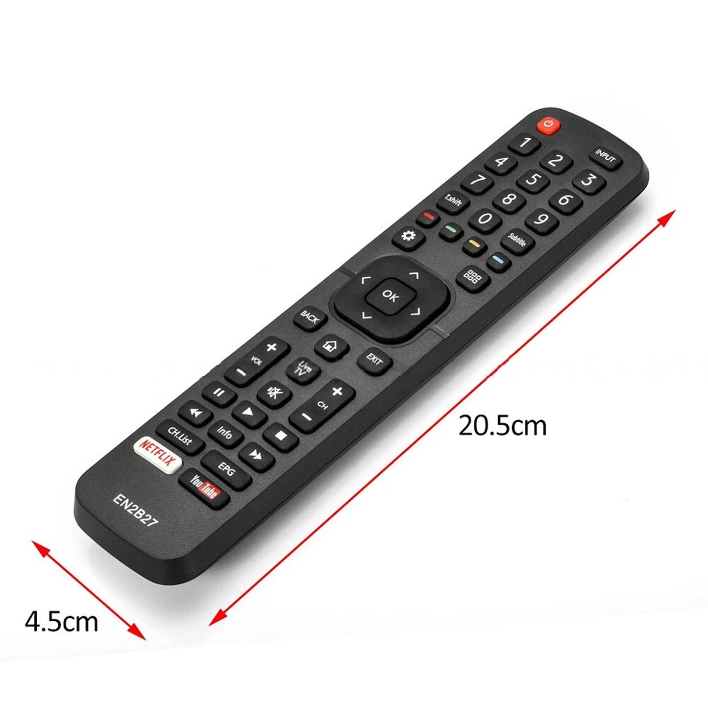 For Hisense TV Remote Control EN2B27 OEM Universal RC3394402/01 3139 238