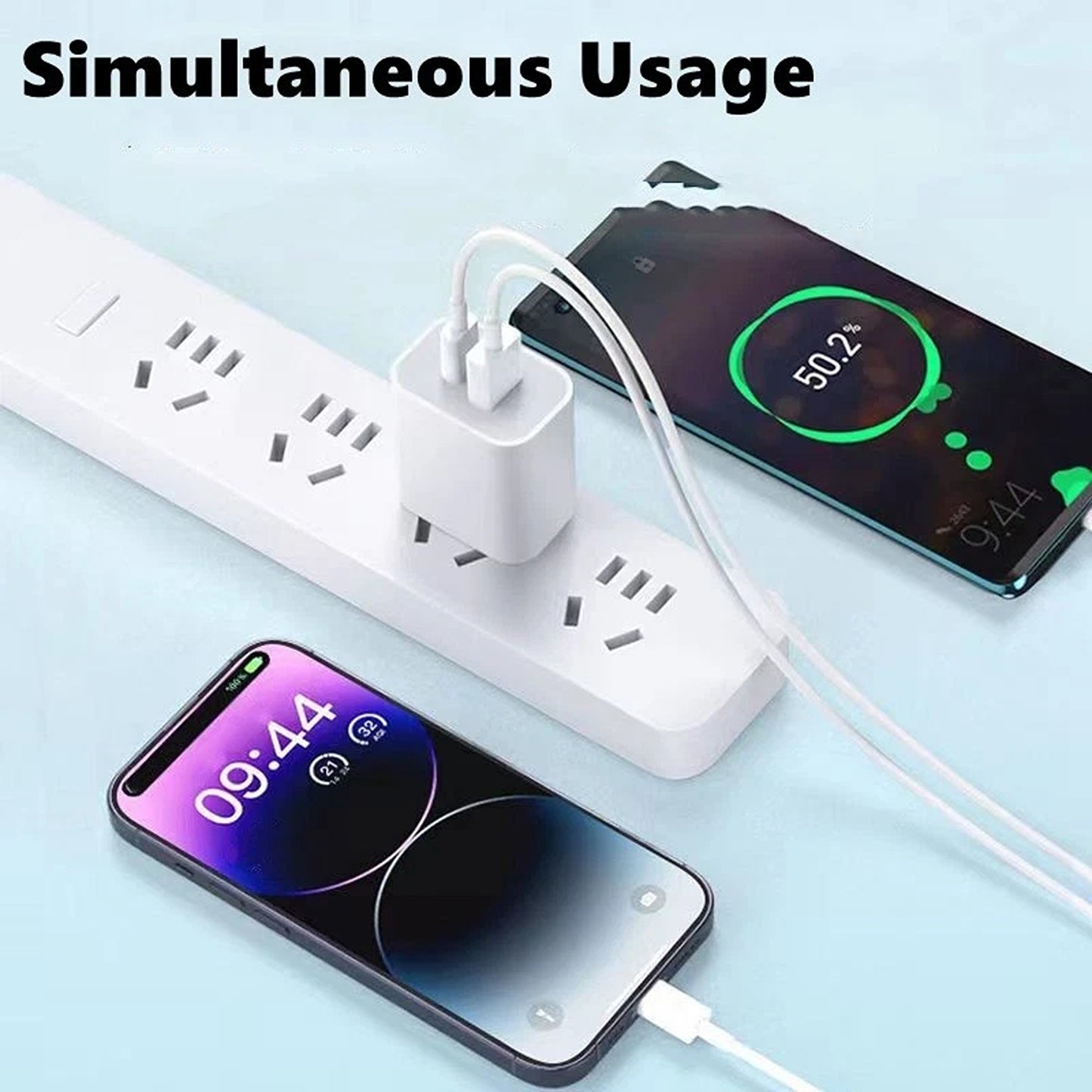 PD 20W USB C Fast Charger Wall Adapter Plug For iPhone Samsung
