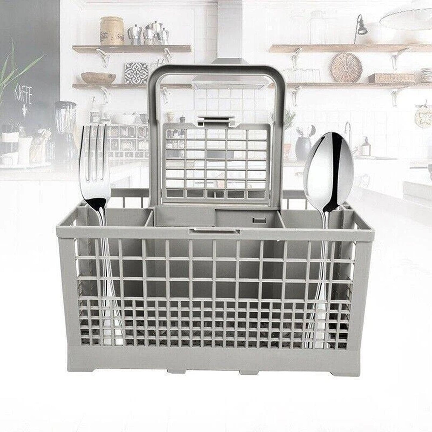 Universal Dishwasher Basket for Cutlery and Utensils
