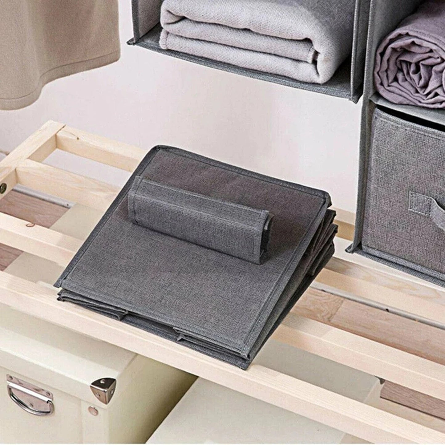 Hanging Wardrobe Storage Organizer for Clothes and Shoes