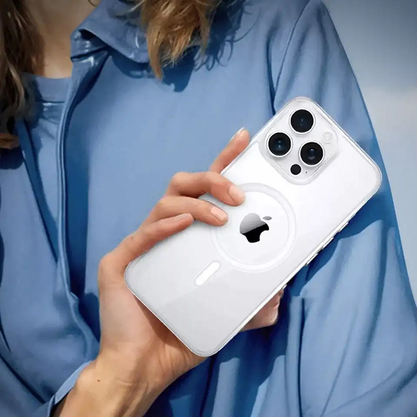 For iPhone 12 Magsafe Case Magnetic Shockproof