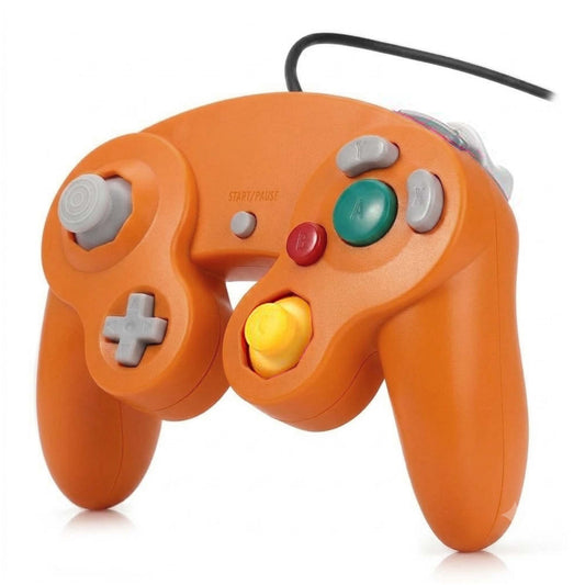 Orange Replacement Controller For Nintendo GameCube GC Gamepad