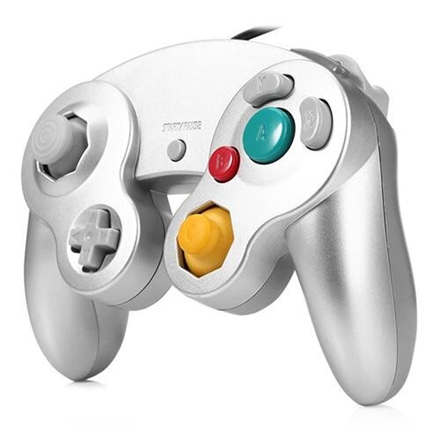Silver Replacement Controller For Nintendo GameCube GC Gamepad