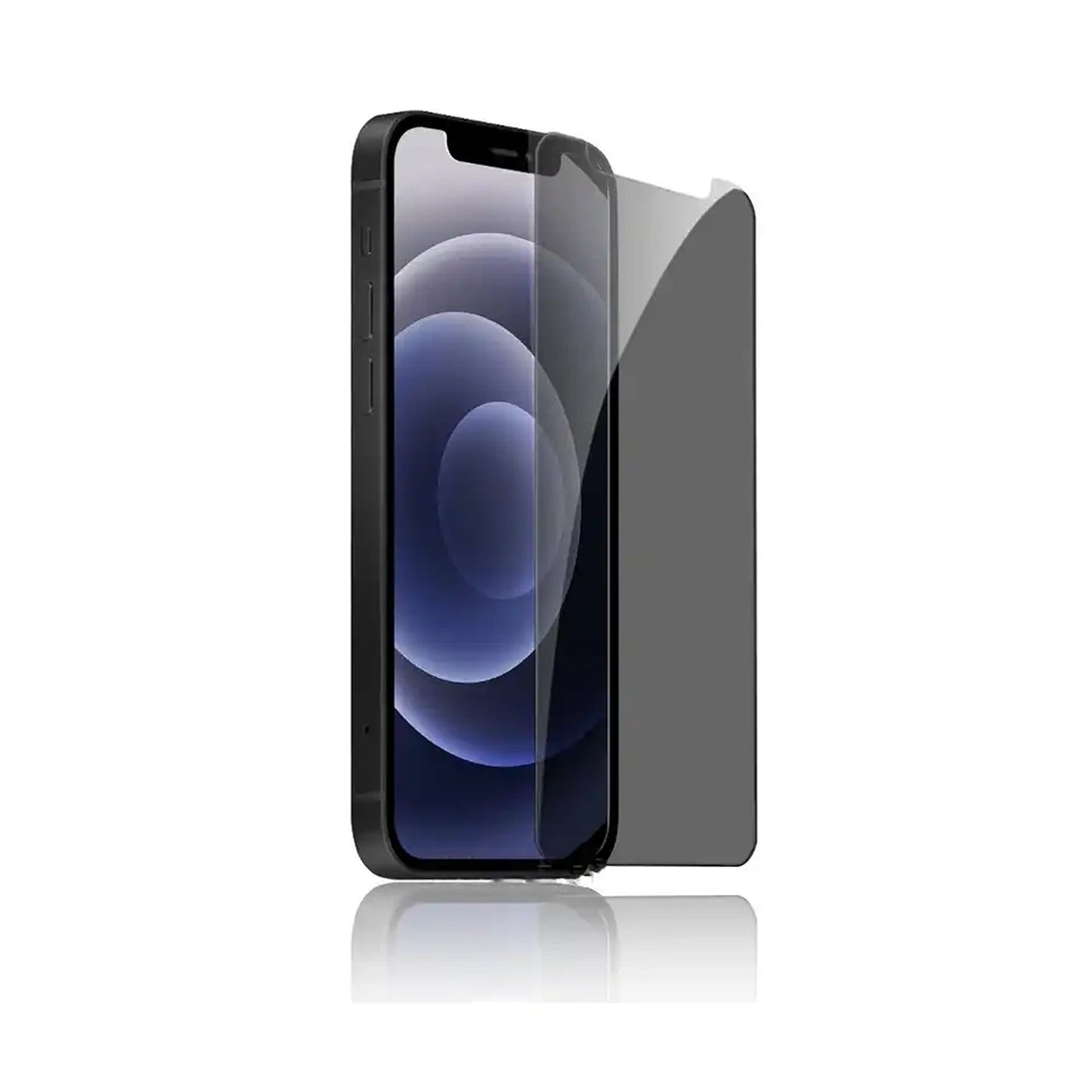 Tempered Glass Screen Privacy Protector for iPhone 15/14/13/12/11/Pro/Max/XR/XS - 2pcs