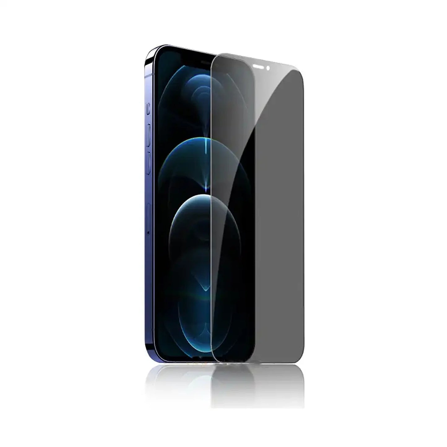 Tempered Glass Screen Privacy Protector for iPhone 15/14/13/12/11/Pro/Max/XR/XS - 2pcs