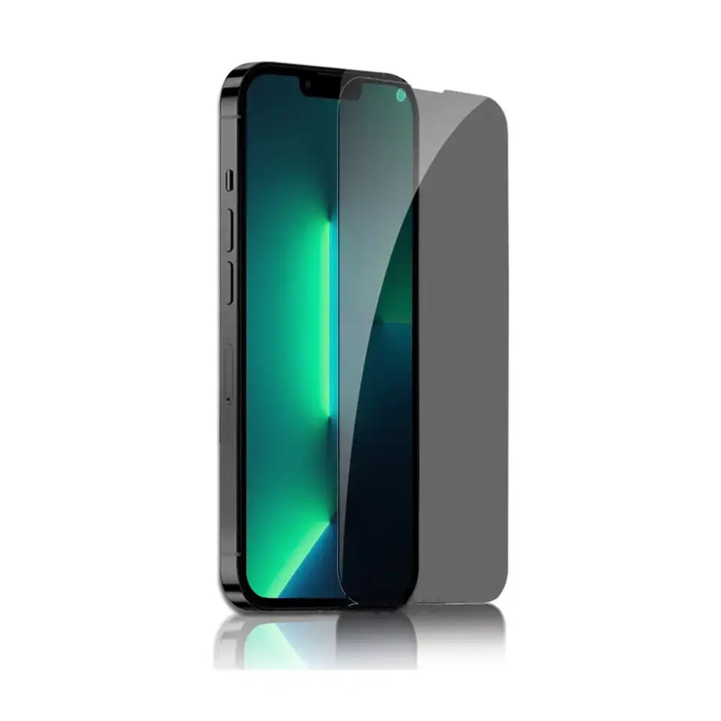 Tempered Glass Screen Privacy Protector for iPhone 15/14/13/12/11/Pro/Max/XR/XS - 2pcs