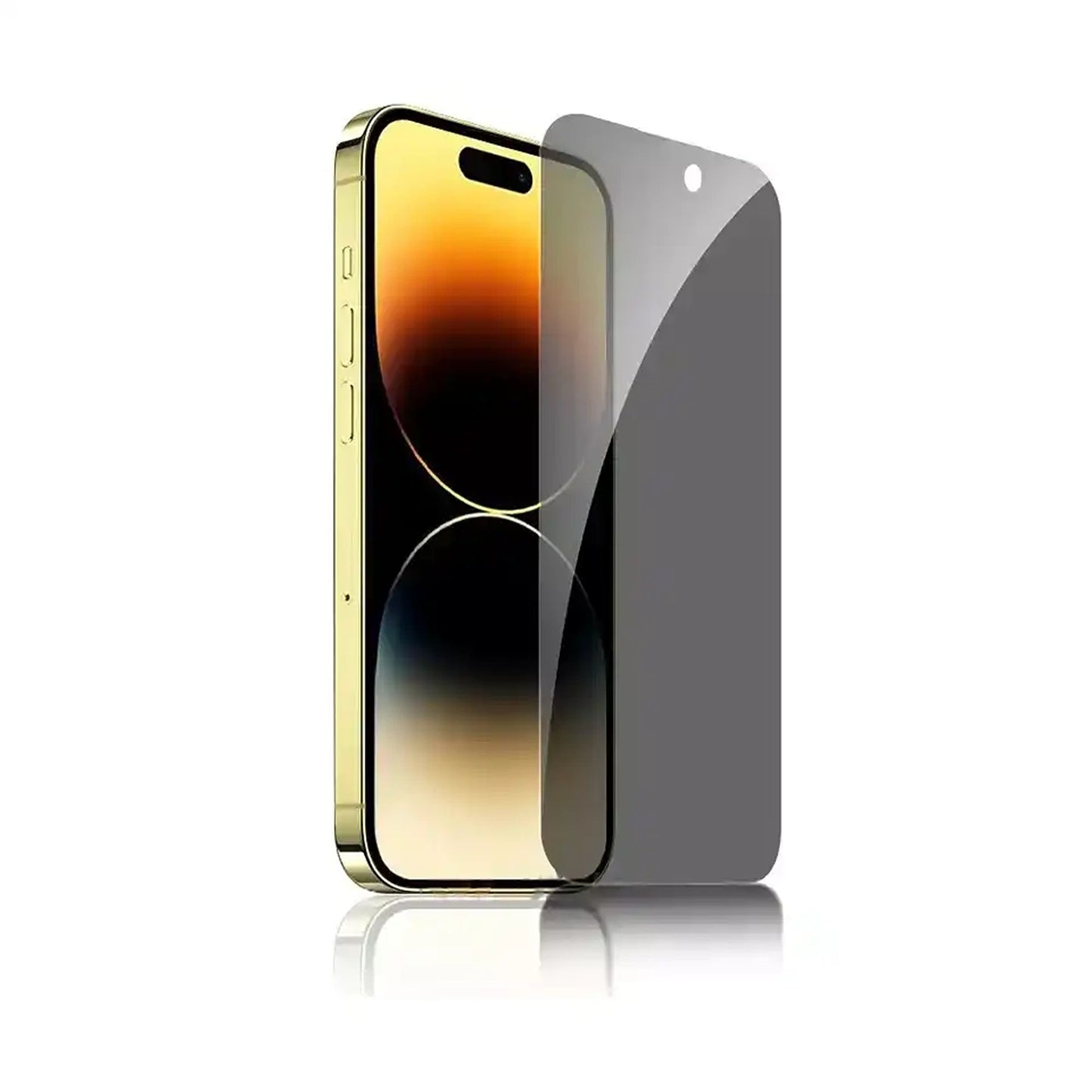 Tempered Glass Screen Privacy Protector for iPhone 15/14/13/12/11/Pro/Max/XR/XS - 2pcs