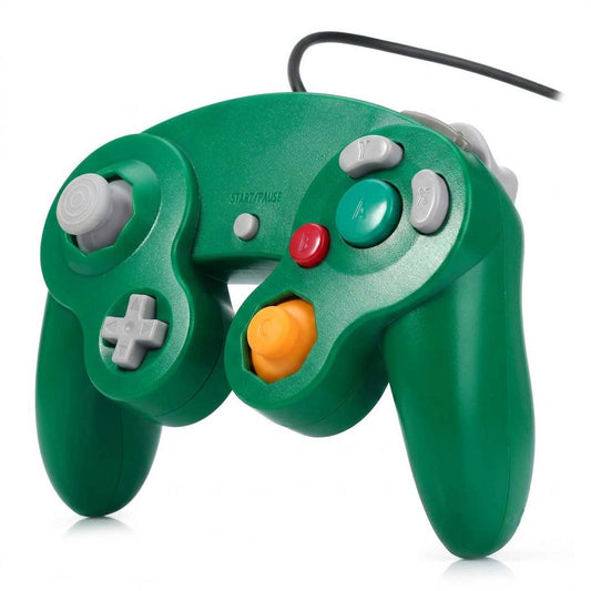 Green Replacement Controller For Nintendo GameCube GC Gamepad