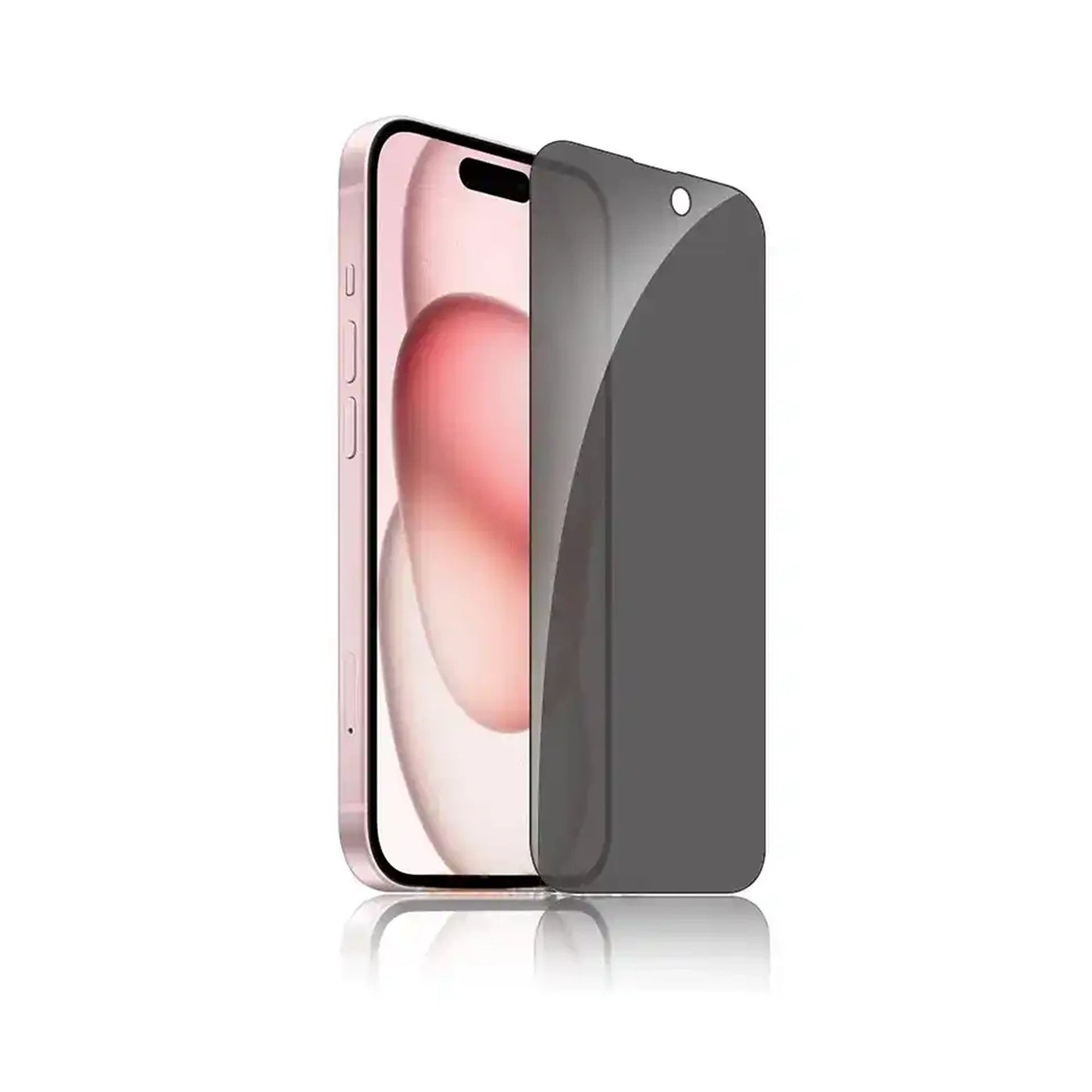 Tempered Glass Screen Privacy Protector for iPhone 15/14/13/12/11/Pro/Max/XR/XS - 2pcs