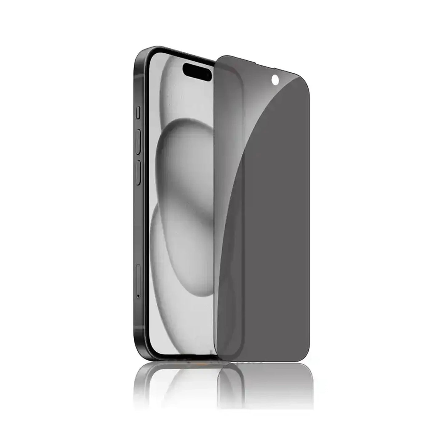 Tempered Glass Screen Privacy Protector for iPhone 15/14/13/12/11/Pro/Max/XR/XS - 2pcs