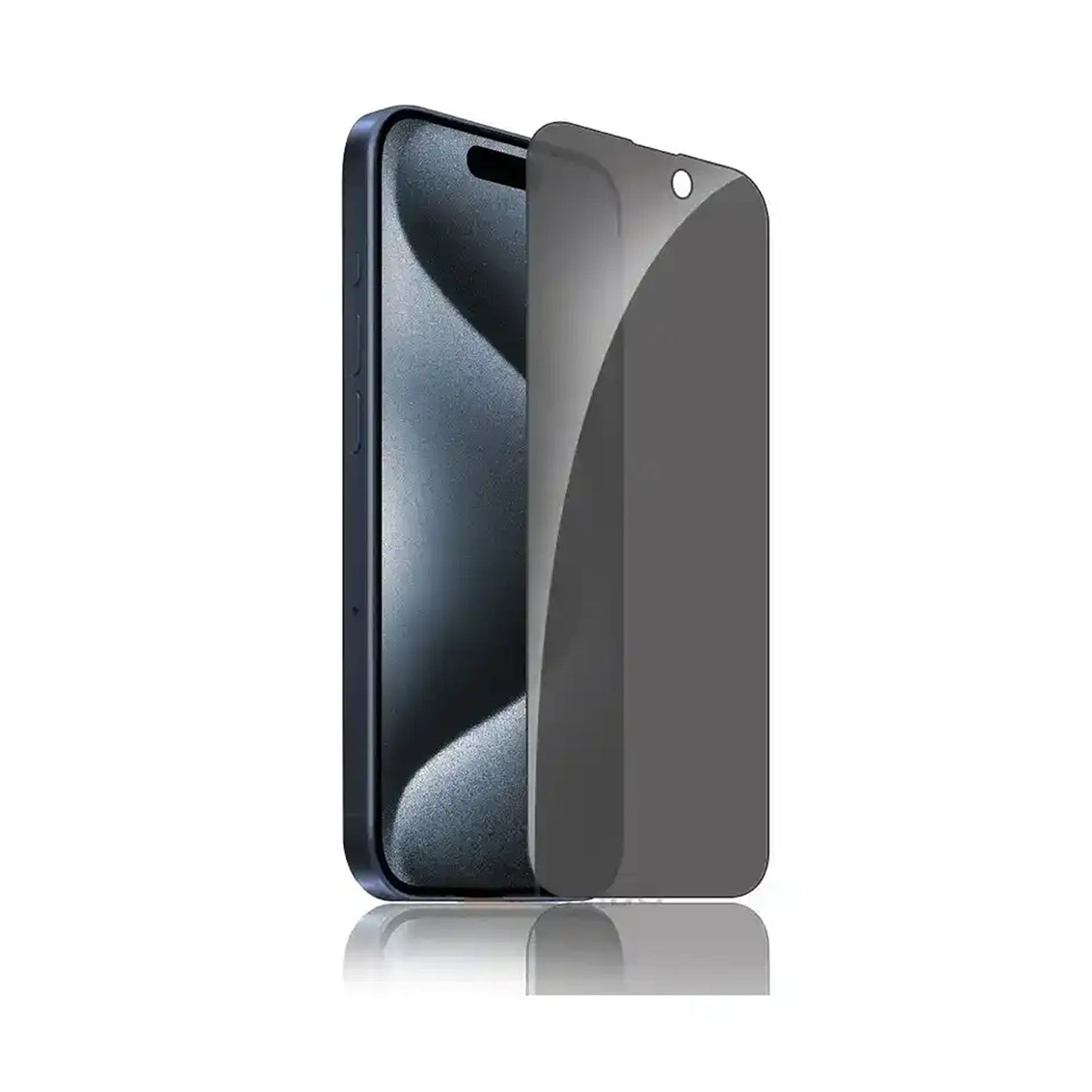 Tempered Glass Screen Privacy Protector for iPhone 15/14/13/12/11/Pro/Max/XR/XS - 2pcs
