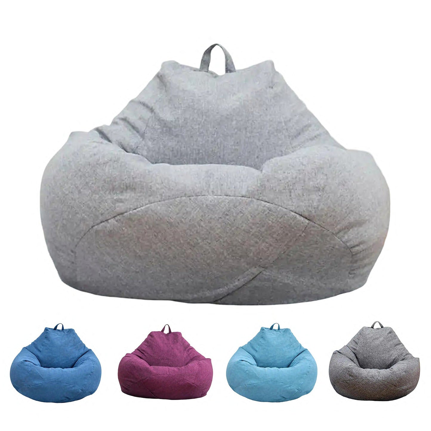 Extra Large Chair Bean Bag Couch Indoor Sofa Lazy Lounger