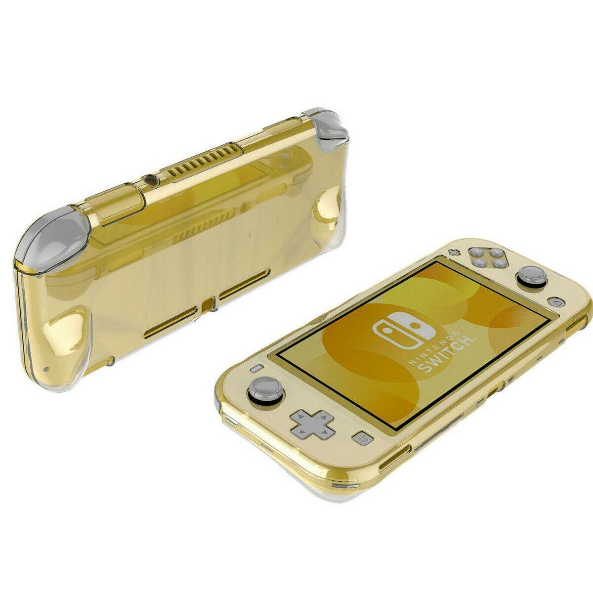 For Nintendo Switch Lite Transparent Clear Shockproof Case Cover