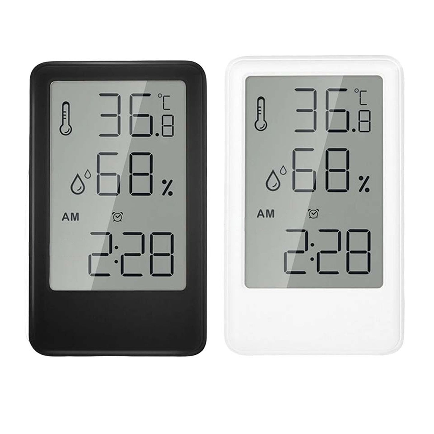 Digital Thermometer Humidity Meter Room Temperature Indoor LCD Hygrometer