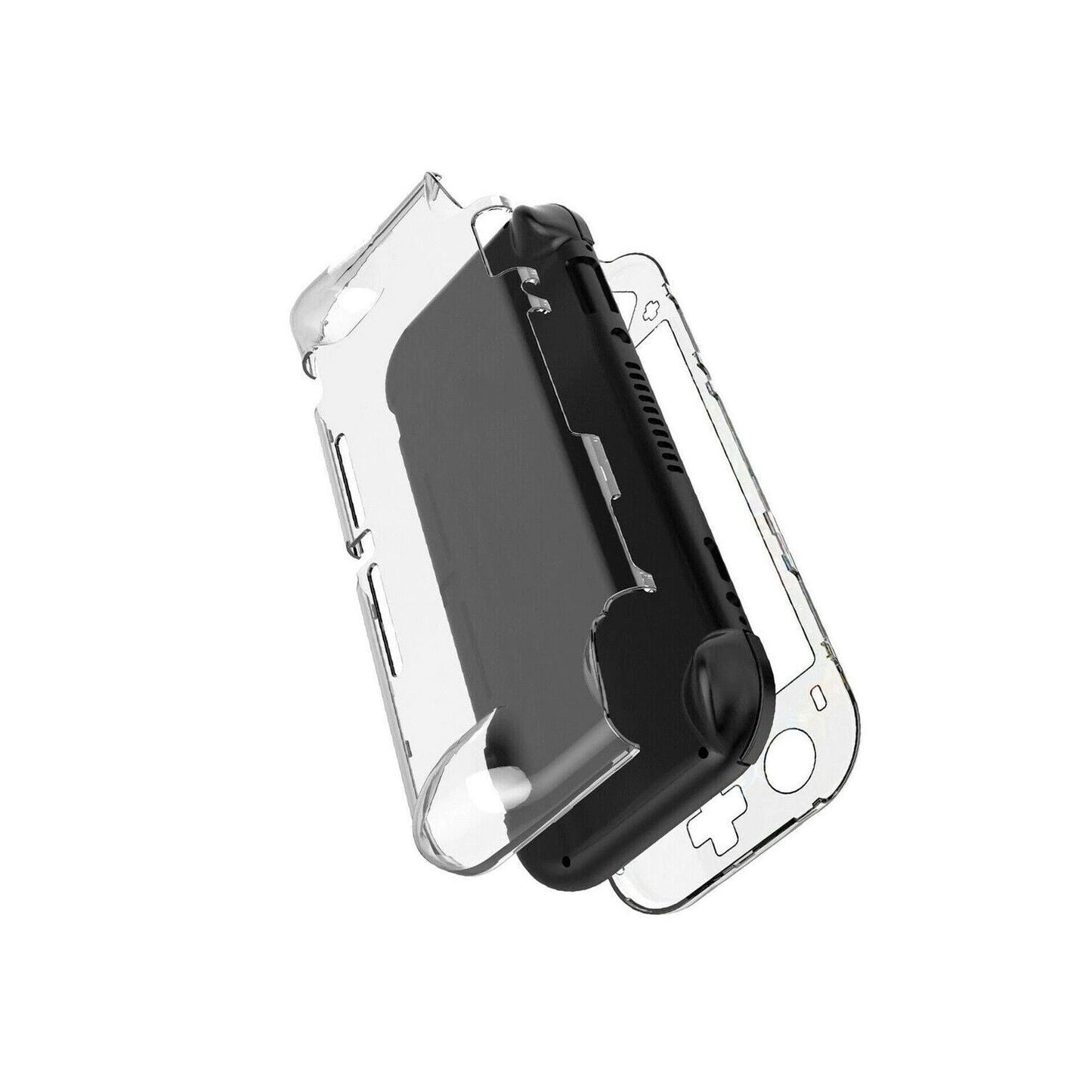 For Nintendo Switch Lite Transparent Clear Shockproof Case Cover