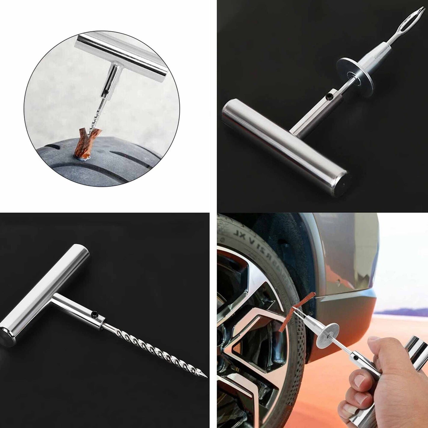 148pcs Tyre Puncture Heavy Duty Repair Kit