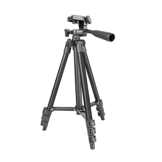 Adjustable Tripod Stand with Remote and Phone Mount for iPhone and Samsung Devices