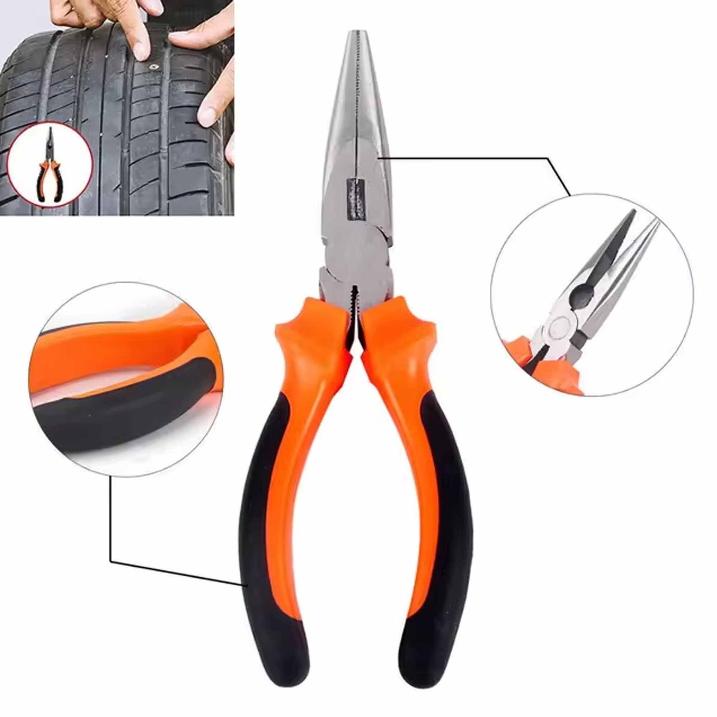 148pcs Tyre Puncture Heavy Duty Repair Kit