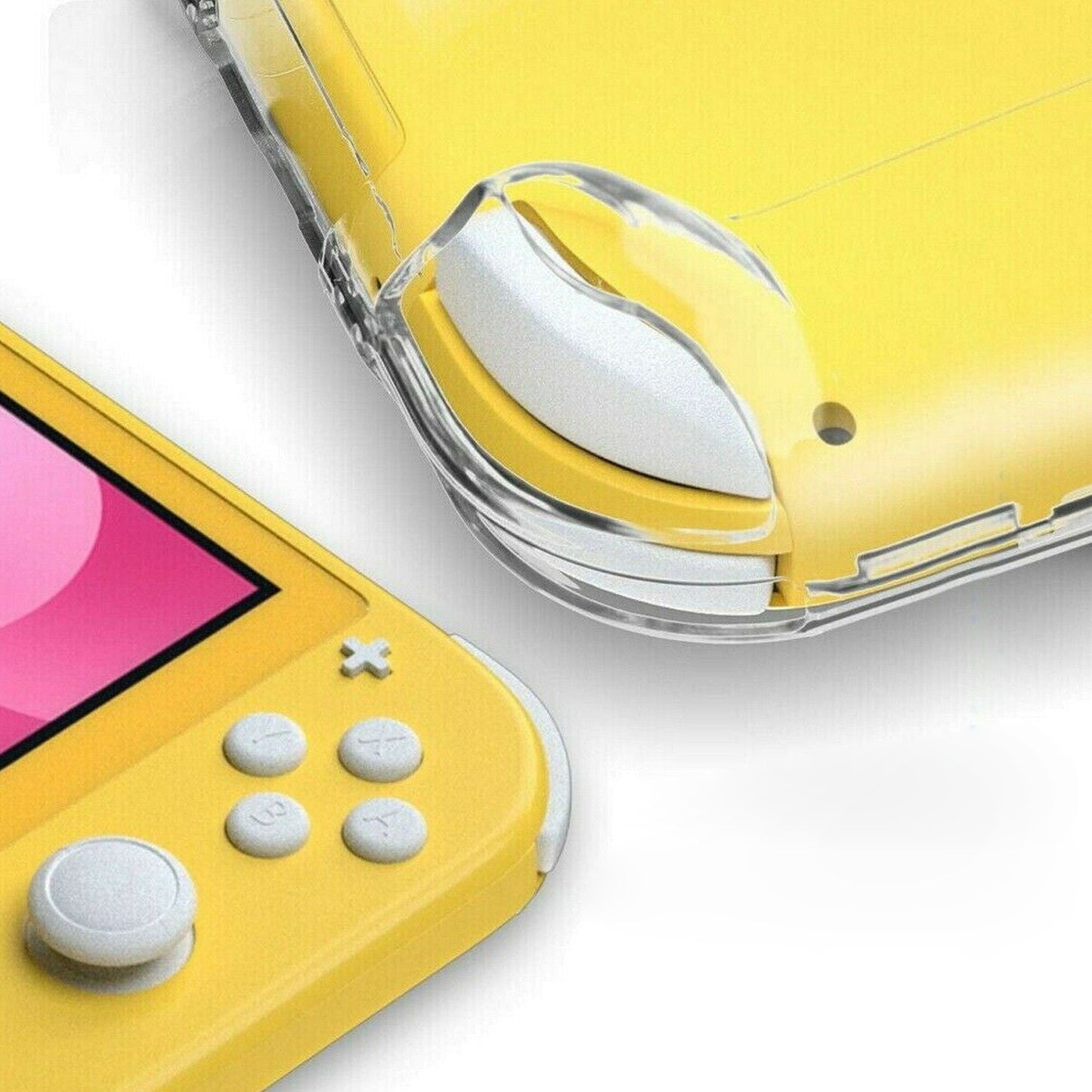 For Nintendo Switch Lite Transparent Clear Shockproof Case Cover