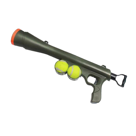 Pet Dogs Outdoor Playing Tennis Ball Launcher Toy