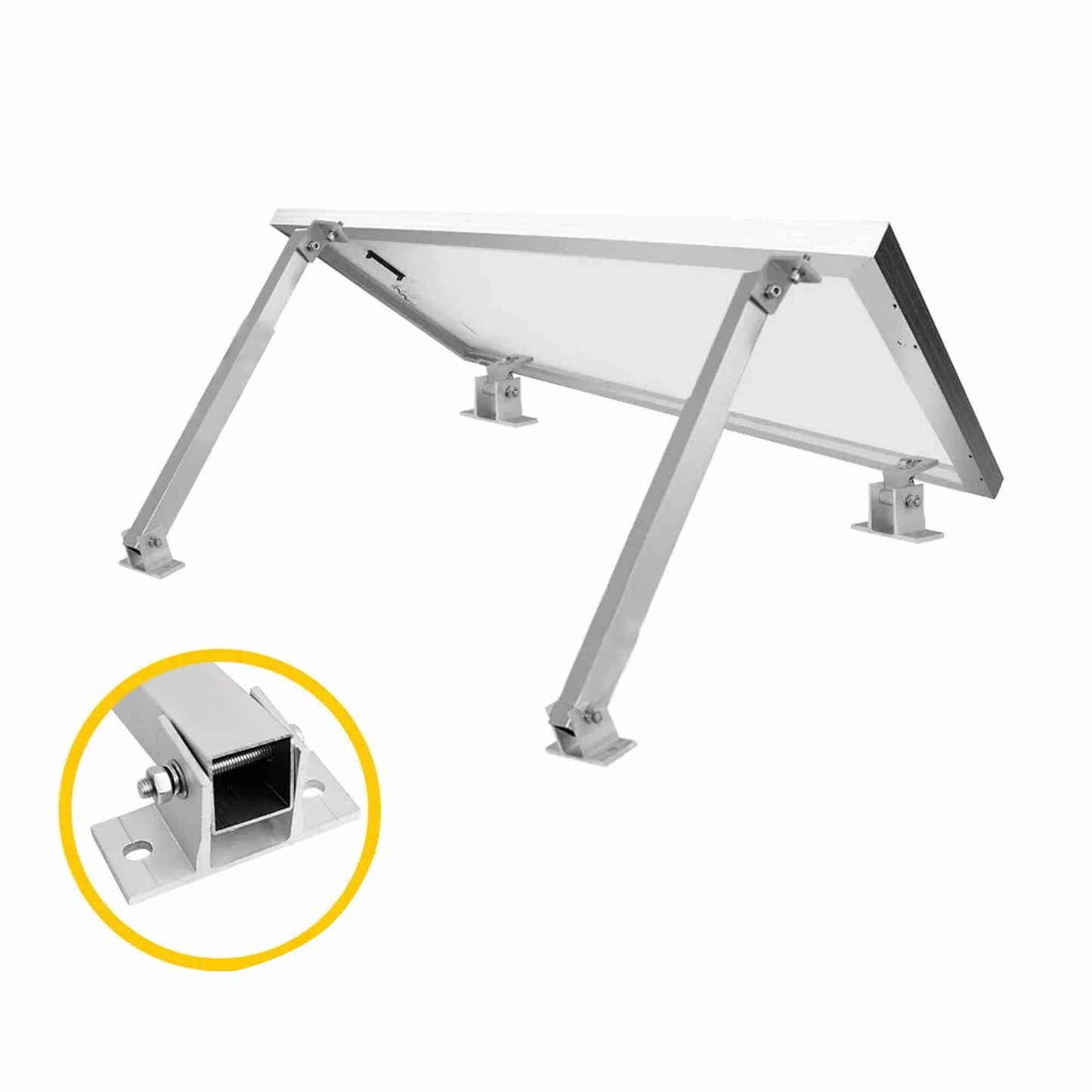 RV Flat Solar Panel Bracket Adjustable 2pcs