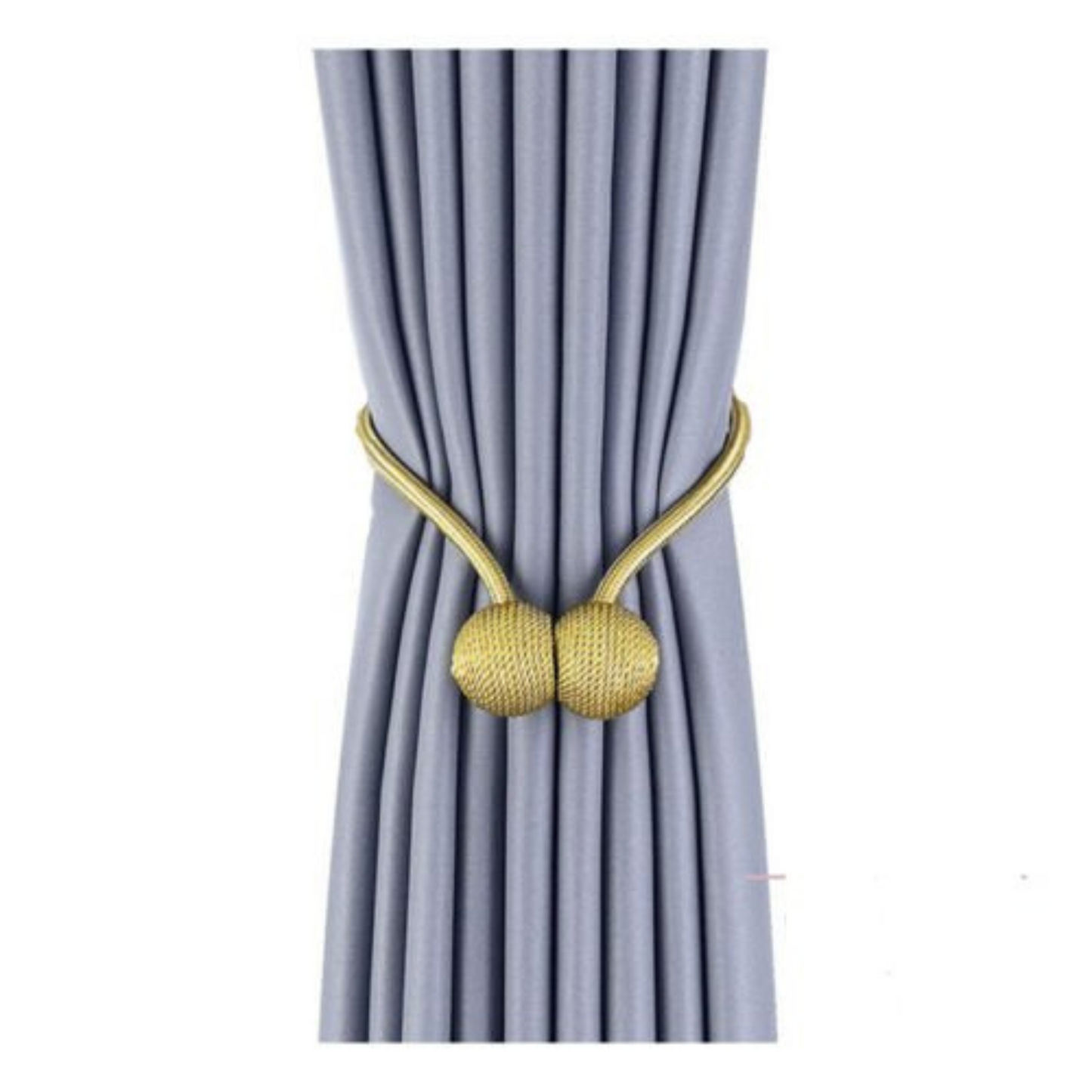 Magnetic Ball Curtain Tiebacks Hooks 2x