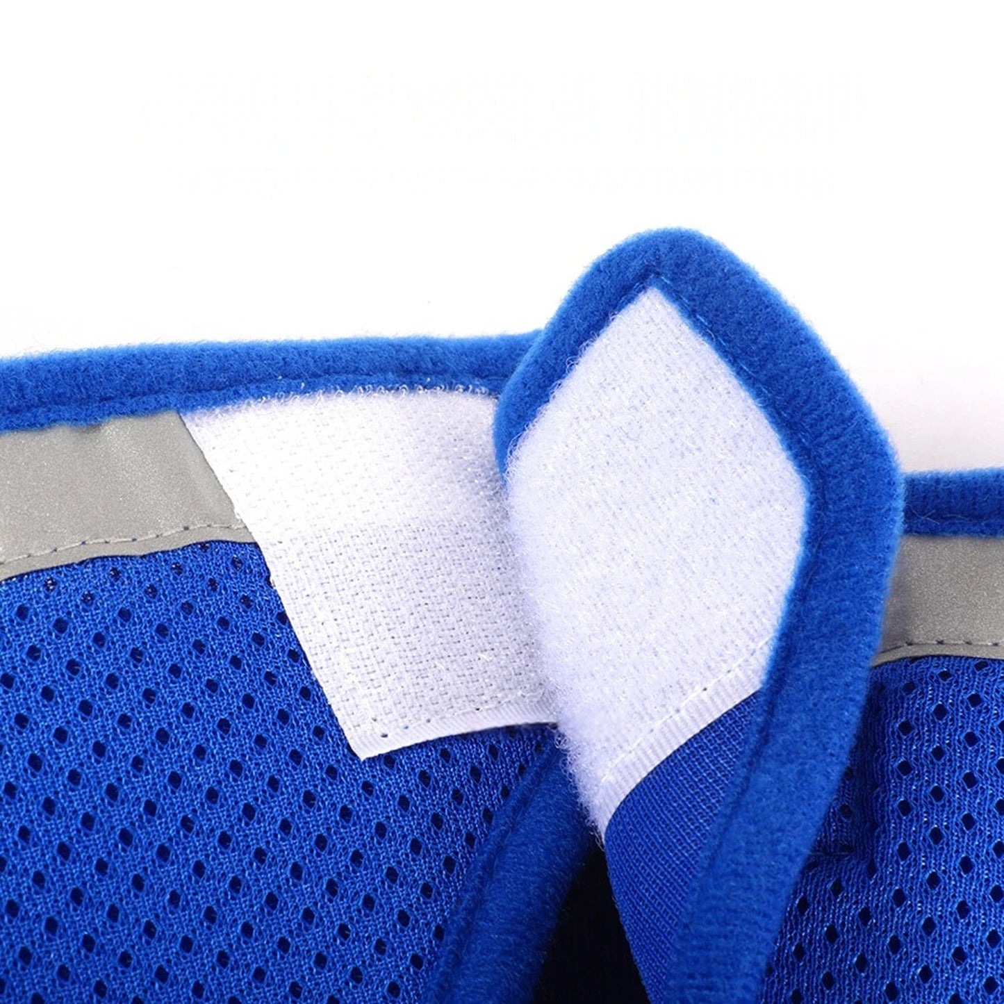 Blue Kitten Dog Cat Harness Walking Vest Lead Leash Collar Pet Vest Mesh Adjustable