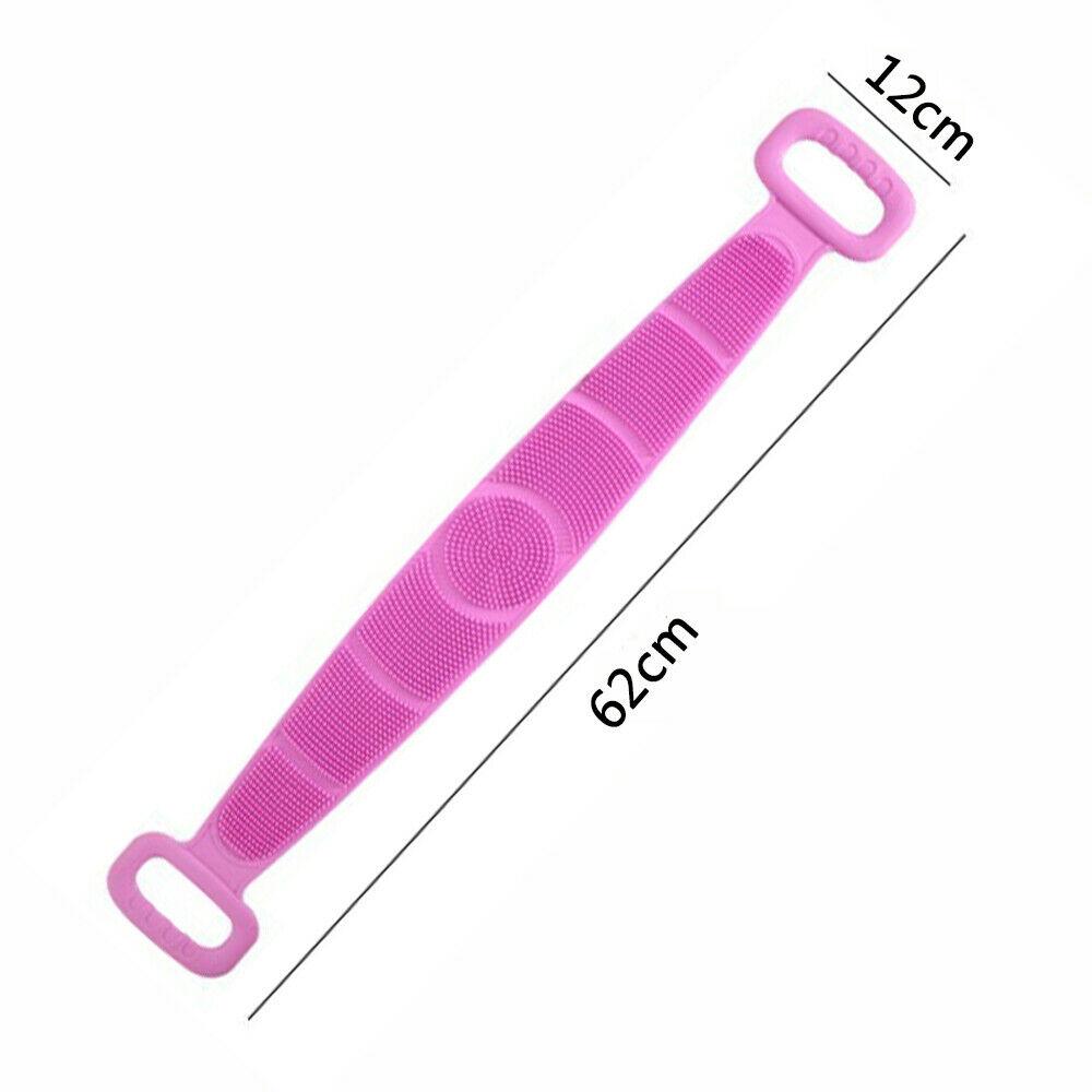 Silicone Bath Exfoliating Back Strap Scrubber