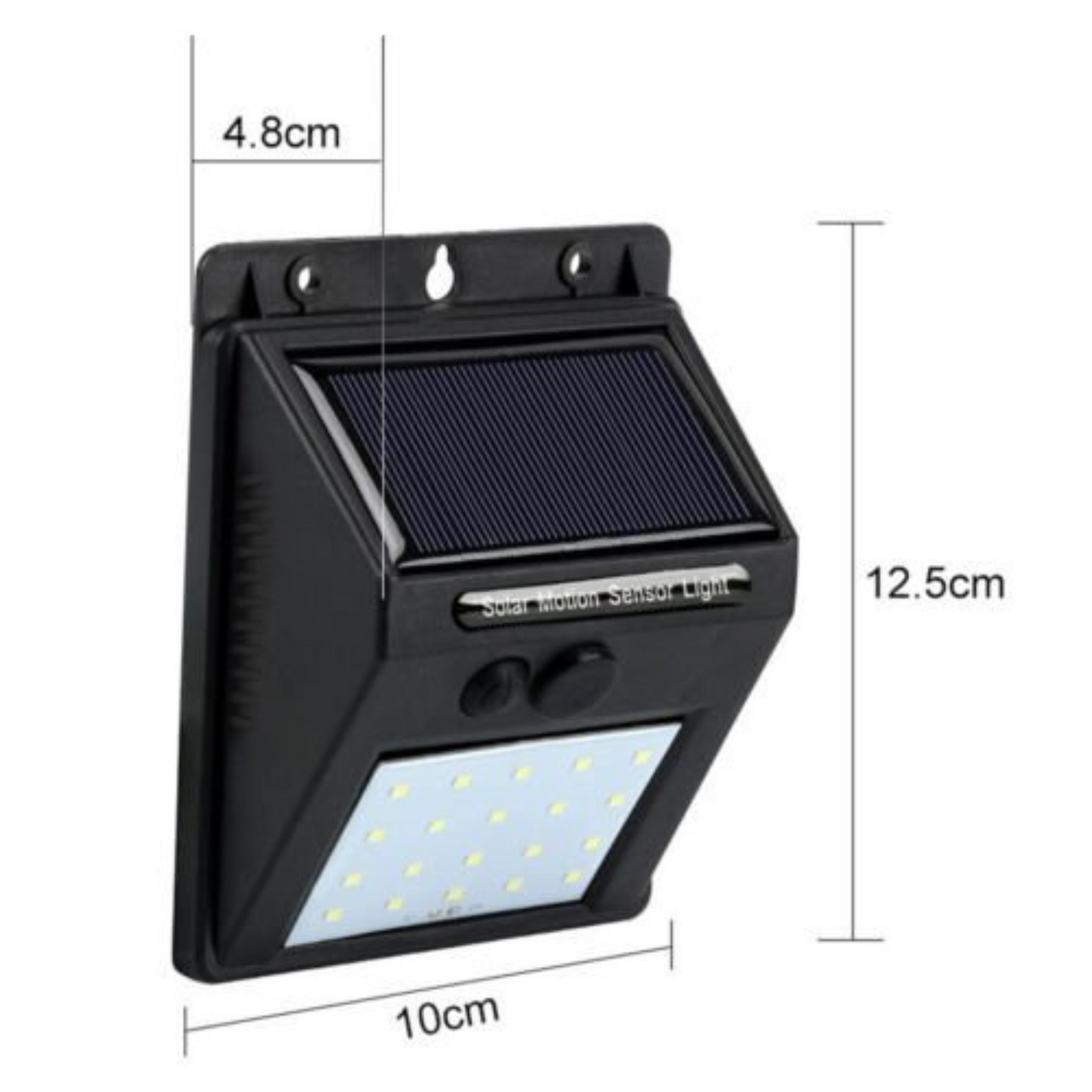 Solar LED Motion Sensor Outdoor Security Lights 4x